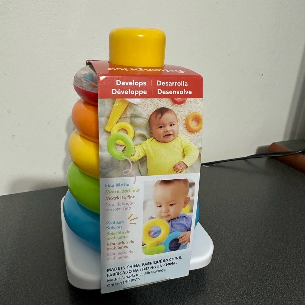 Fisher-Price Colorful Stacking Rings - Picture 2 of 6